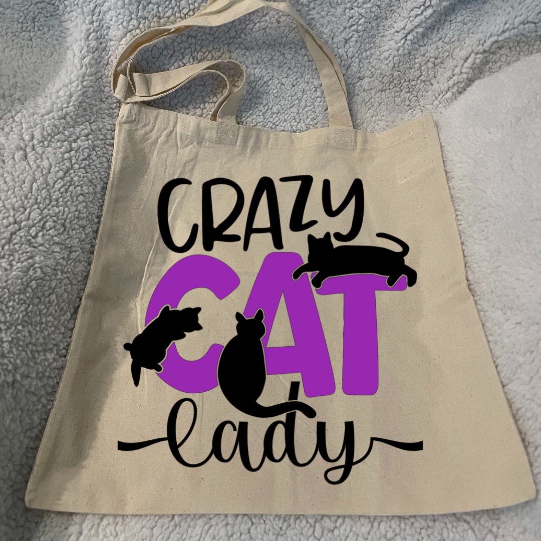 Crazy Cat Lady - Canvas Bag