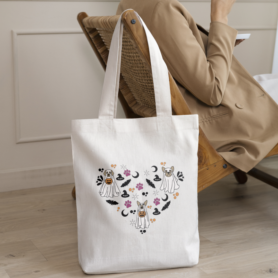Ghost Dog Heart - Canvas Bag