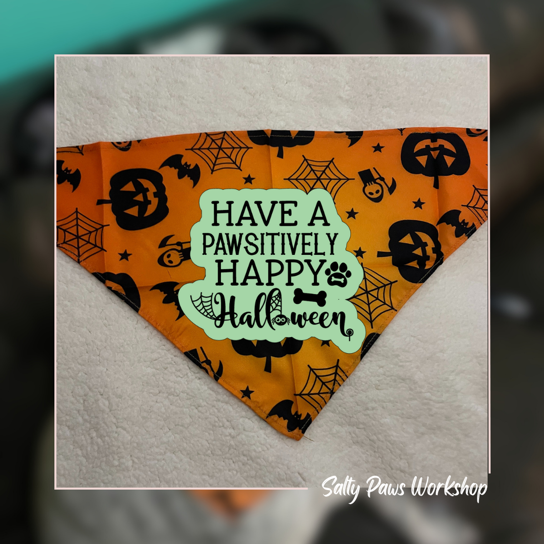 Happy Halloween Pet Bandana