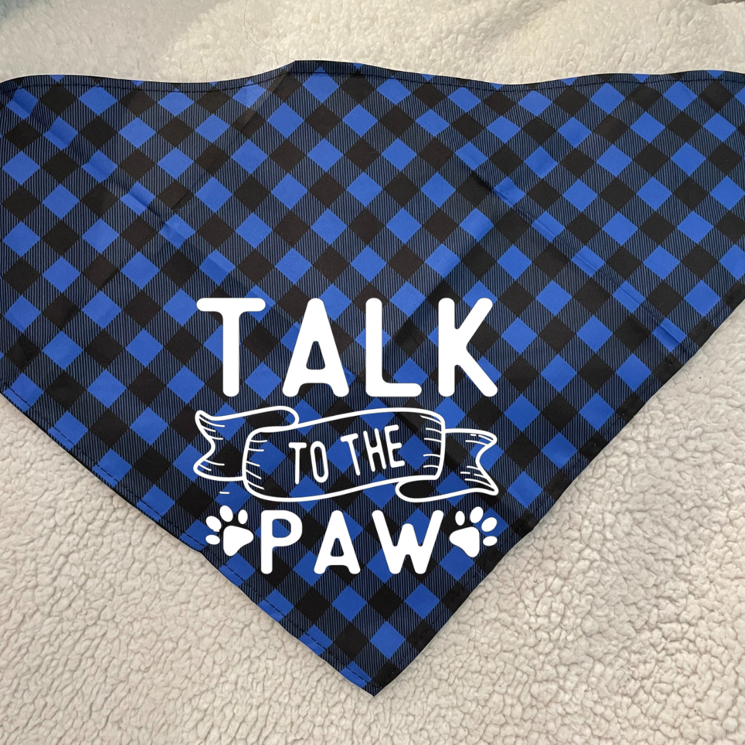 Talk to the Paw - Bandana
