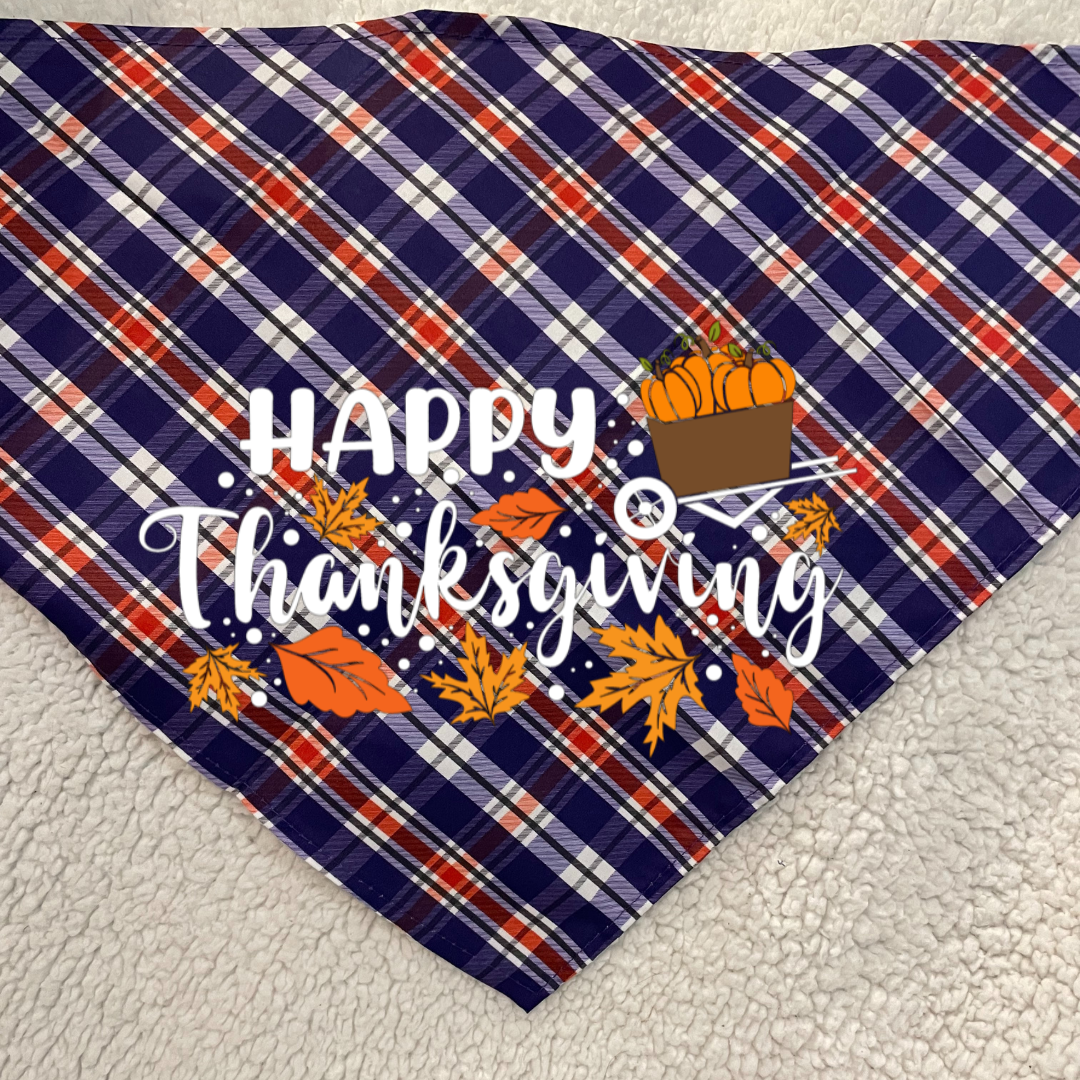 Happy Thanksgiving - Bandana