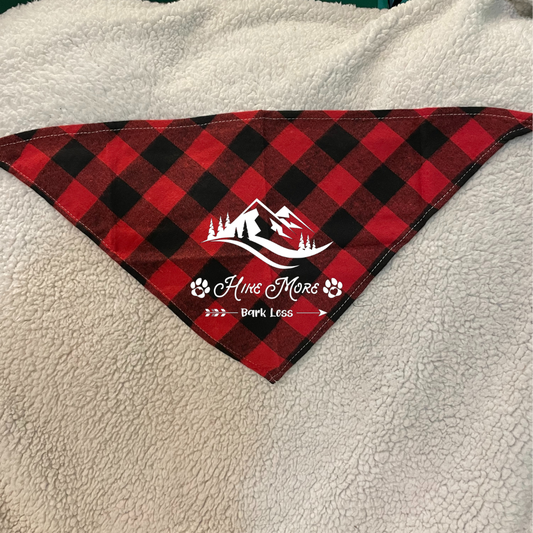 Hike More Bark Less - Bandana