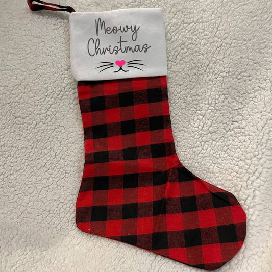 Meowy Christmas - Holiday Stocking