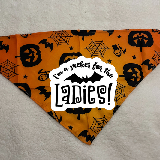 Sucker for the Ladies - Halloween Bandana