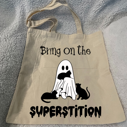 Superstitious Canvas Bag