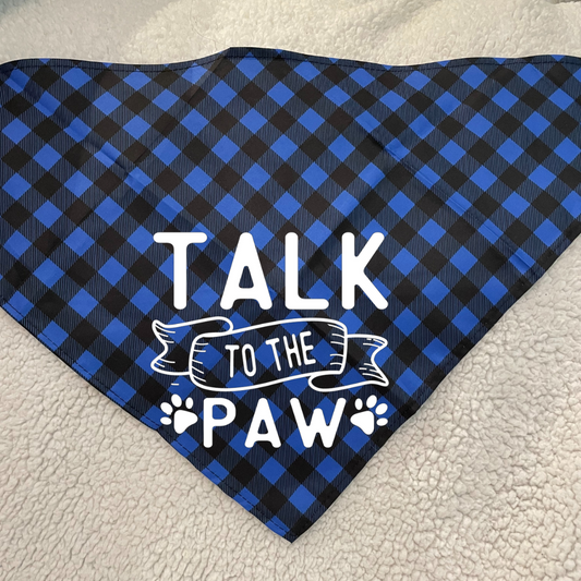 Talk to the Paw - Bandana