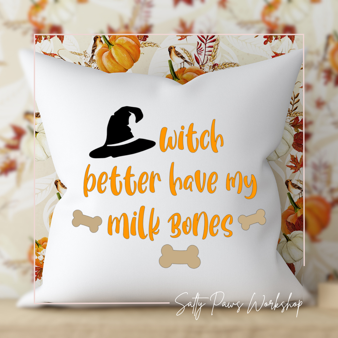 Milk Bones - Pillowcase